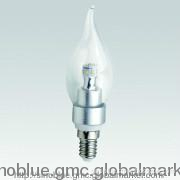 360 degree LED candle lamp pull tail 3W